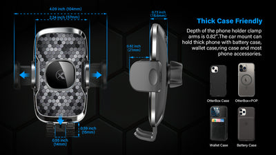 XCEED XC408 SAUGNÄPFER-TELEFON-HALTERUNG