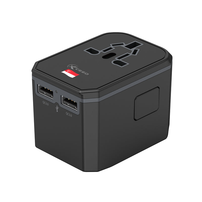 XCEED World Travel Adapter Schnellladegerät XC26 - 30W