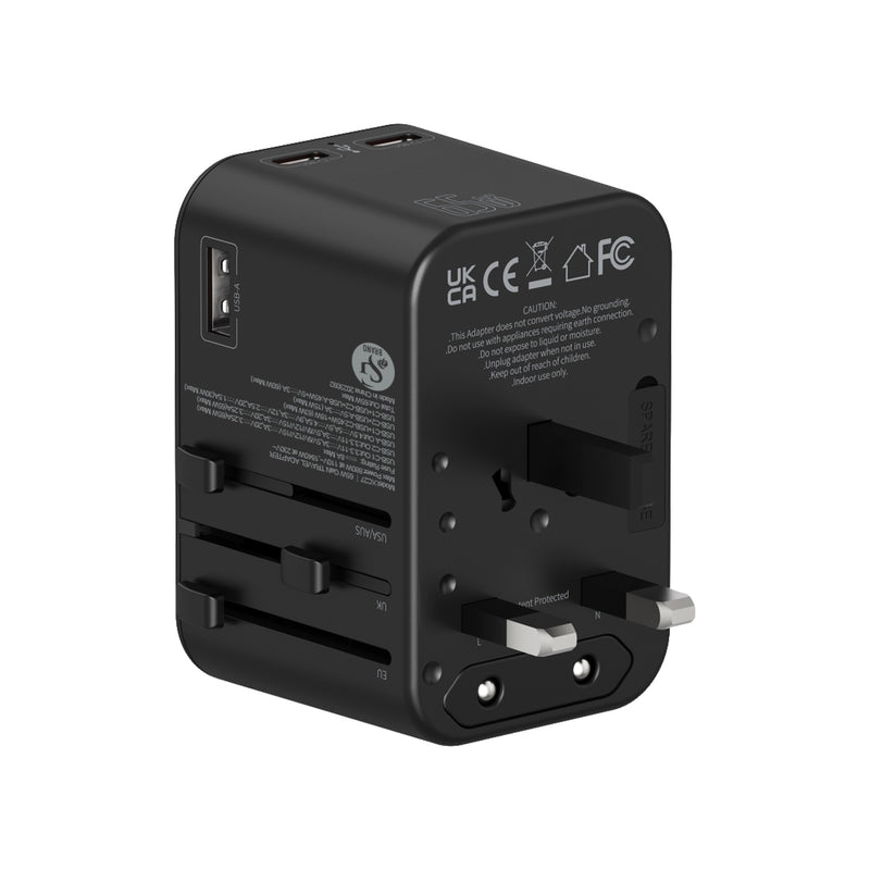 XCEED ULTRA-FAST GaN TRAVEL CHARGER ADAPTER XC27 - 65W