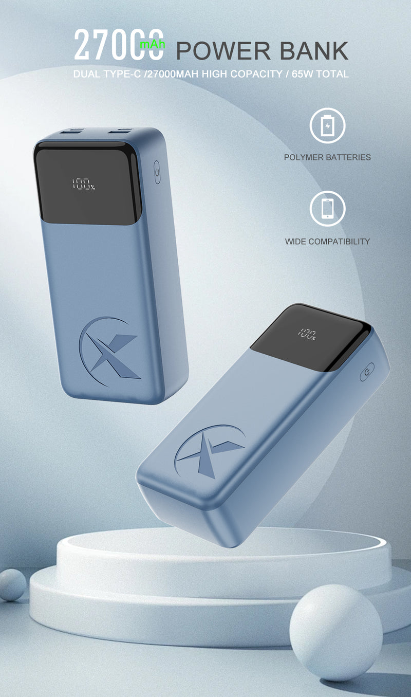 XCEED THE ULTIMATE 27000mAh PORTABLE POWER BANK XC612